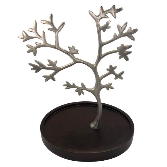 Beautiful Metal Tree Accent Piece Silver - Picture 1 of 9